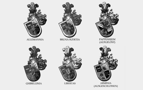 Der 'Ostdeutsche Bund' der Allemannia Graz mit Bruna Sudetia Wien, Arminia Prag zu Bochum, Libertas Brünn zu Aachen und Pappenheimer Innsbruck. 1977 tritt die Ghibellinia Prag zu Saarbrücken bei, 2005 die Burschenschaft Arminia Prag zu Bochum aus.